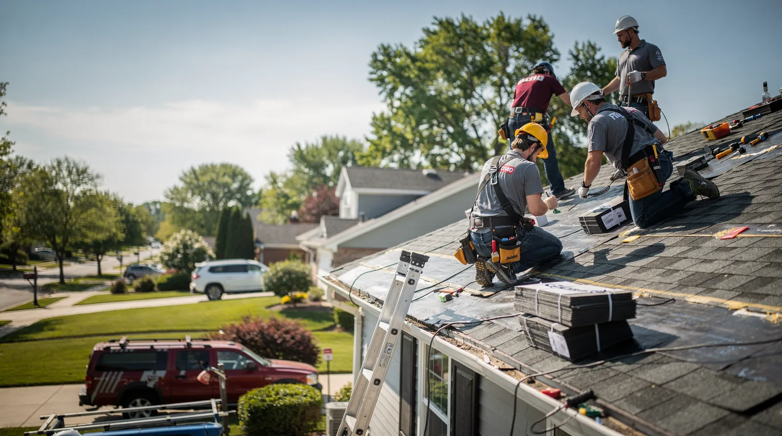 Roof Repair in Versailles, IL around you